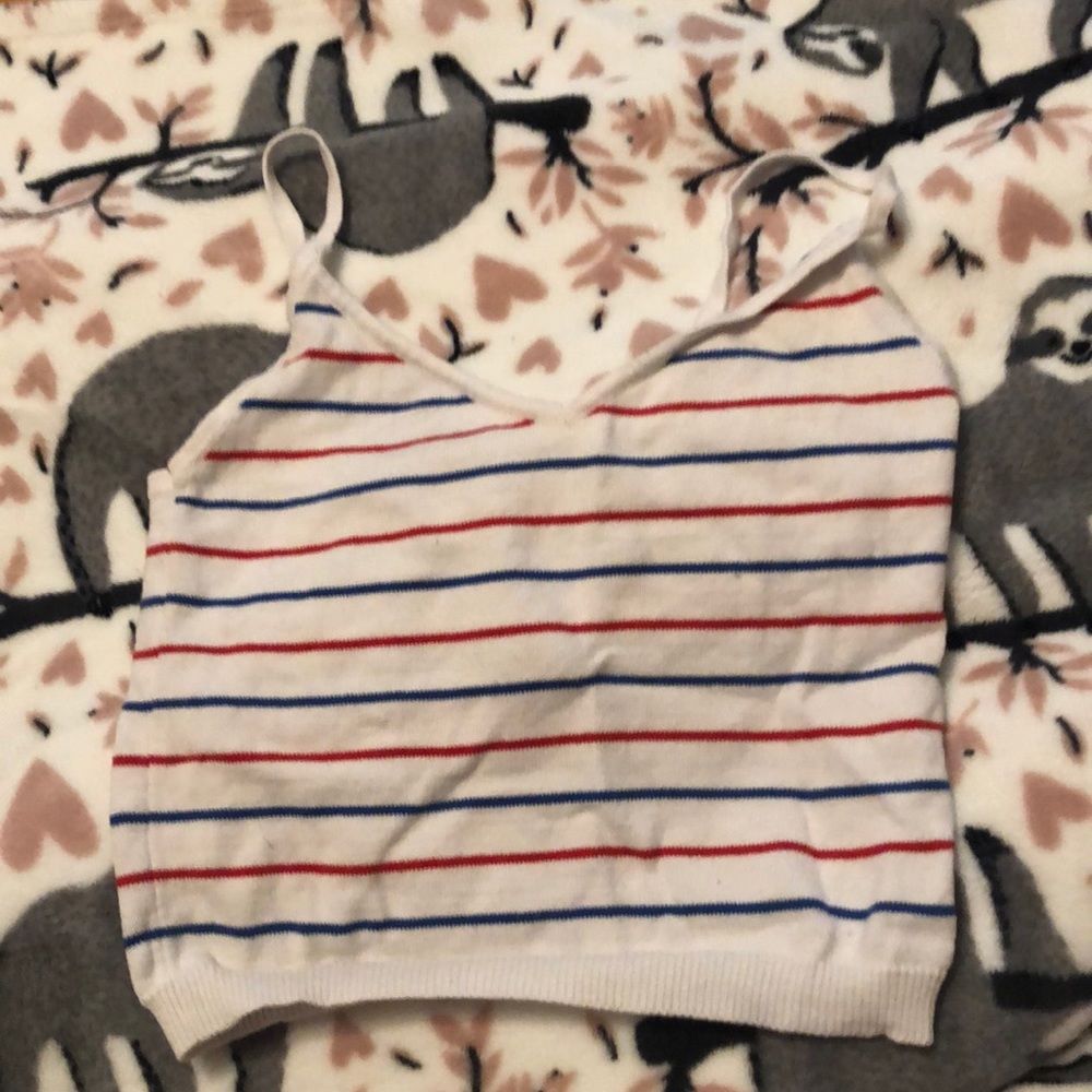 cropped tank top